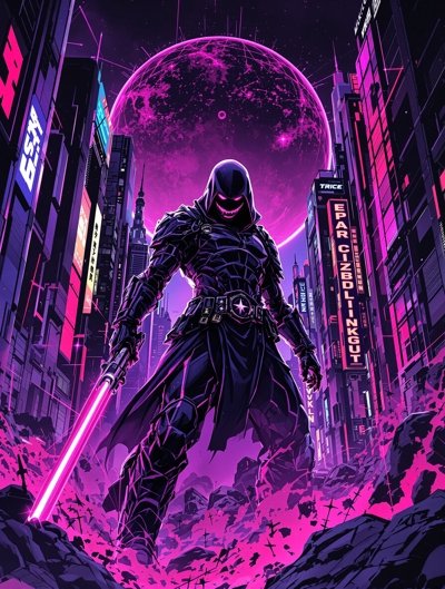 暗夜行者 漫画封面