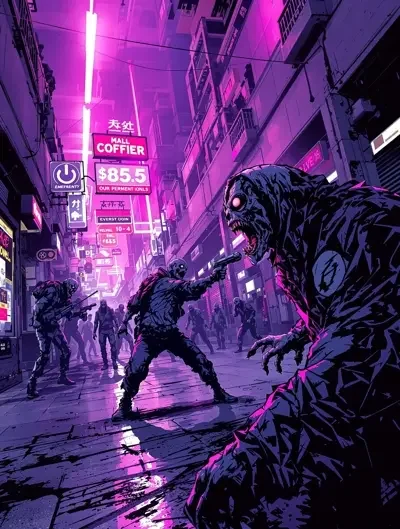 丧尸围城 漫画封面